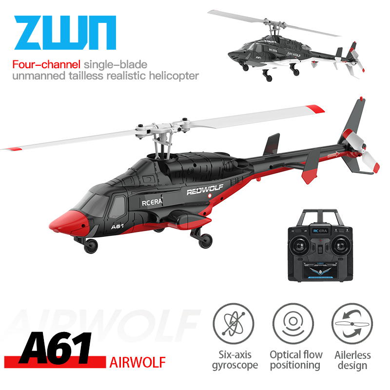 Rc Helicopter Case - Helicóptero A61 RC 2.4G 6-Aixs Giroscópio