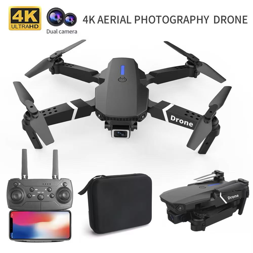 Rc Helicopter Case - Drone profissional e88 4k grande angular