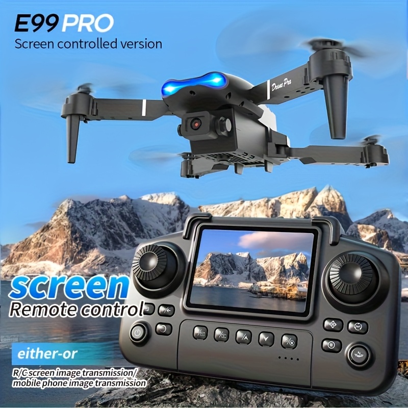 Rc Helicopter Case - Drone dobrável E99 PRO MAX 2026,