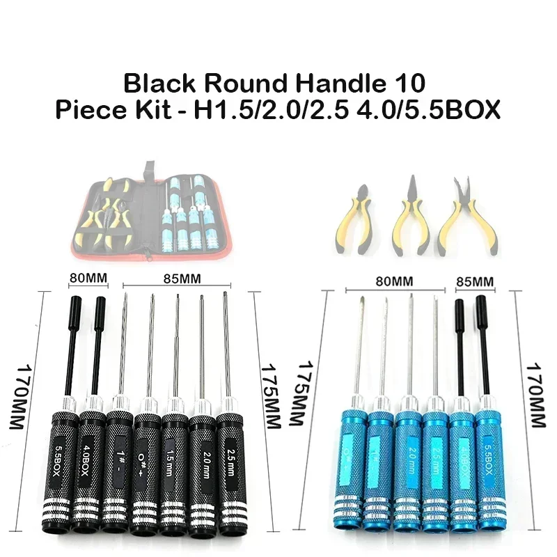 10 peças/conjunto de ferrament - Rc Helicopter Tool Kit avaliação e preço