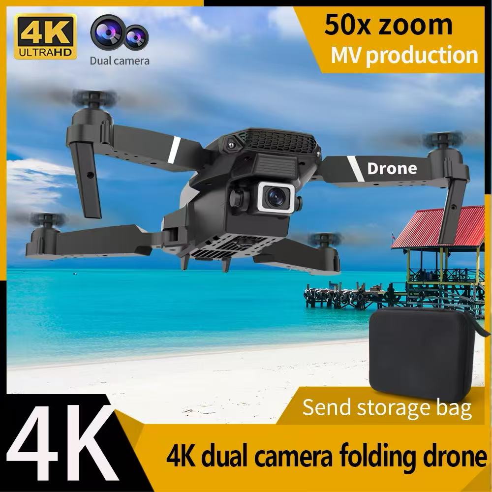 Drone profissional e88 4k gran - Rc Helicopter Case avaliação e preço
